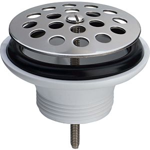 Viega vanne de vidange 117429 G 2000 2000 / 2xDN 80, corps de vanne en plastique blanc