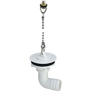 Viega drain valve 125523 G 3 / 4xDN 50, plastic white, for small sink