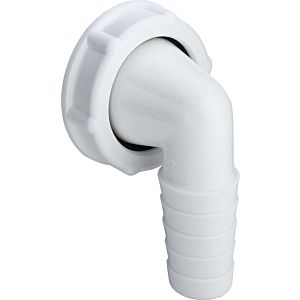 Viega Schlauchverschraubung 110888 G 1 1/4x20-24mm, 90Grad, Kunststoff weiß