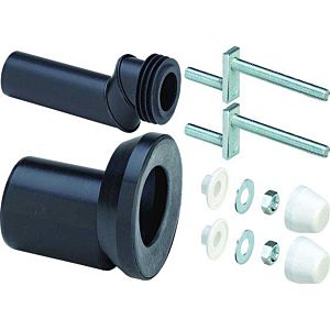 Viega WC Anschlussgarnitur 344382 8094, DN 90 Höhenausgleich 25mm