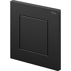 Viega Visign for Style Betätigungsplatte 818050 130x130x8mm, für Urinal, Kunststoff schwarz matt