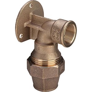 Disque mural Viega Maxiplex 278021 Ø 20 mm x Rp 1/2, bronze, raccord vissé