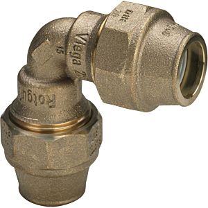 Viega Winkelkupplung Maxiplex 9027 25 mm, Rotguss