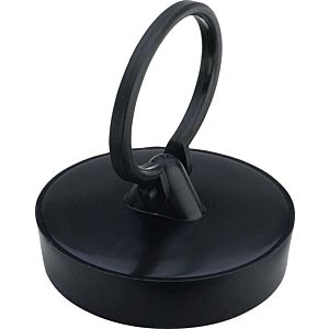 Viega valve plug 107352 Ø 45.5mm, black plastic, with key ring
