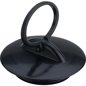 Viega valve plug 107987 Ø 45.5mm, black plastic, with key ring