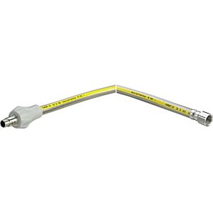 Tuyau à gaz Viega 532338 Rp 1/2 x 2000 mm, acier inoxydable, passage