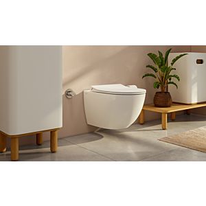 VitrA Aquacare Sento Wand-Tiefspül-WC-Set 7748B003-6202 mit Bidetfunktion, weiß hochglanz