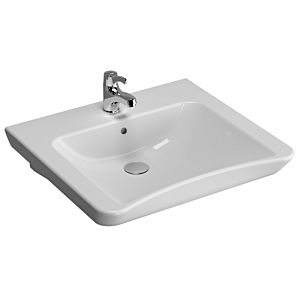 Lavabo VitrA Conforma 5289B003-0001 60 x 54,5/51 cm, blanc, trop-plein/trou de robinetterie au centre