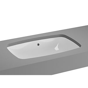 Vitra Metropole Vitra 5668B003-1082 blanc, 56.5x36.5 / 60x40cm, sans plateforme de robinetterie, avec trop-plein