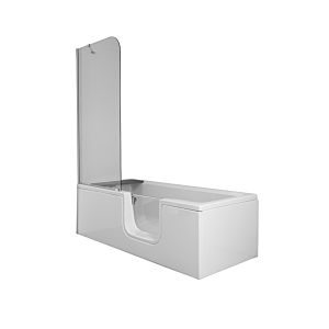 VitrA Conforma bathtub 57930095000 170 x 75 cm, rectangular with right-hand entry, white, with whirlpool system