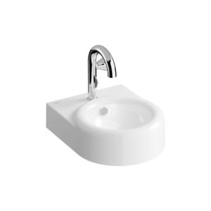 Vitra Liquid vasque 7317B403-0001 40x49,5x15cm, avec trop-plein, blanc brillant VC, trou pour robinetterie 2000 au milieu