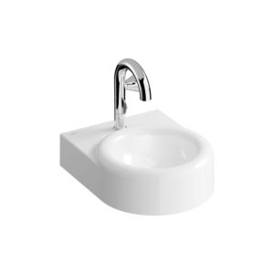 VitrA Liquid washbasin 7317B403-0041 40x49.5x15cm, without overflow, white high gloss VC, 1 tap hole in the center