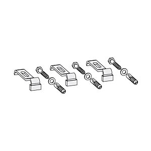 VitrA bathtub rim anchor G000200004 set, 3 pieces, for T4