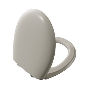 VitrA Memoria black, toilet seat 106-420R009 with soft-close mechanism, removable, taupe matt