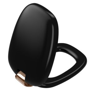 VitrA Plural toilet seat 126-483-029 36.4x47.6x5cm, with soft-close mechanism, quick-release fastener, matte black/copper