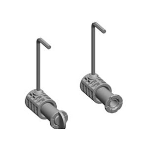 Kit de fixation pour abattant de WC VitrA 316555YP1TE (pièces détachées)