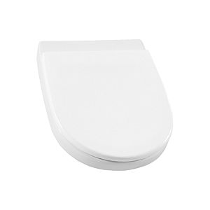 Couvercle d&#39;urinoir VitrA 31-003-001 blanc, charnière en acier inoxydable, montage par le haut