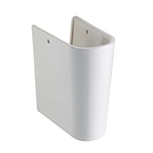 Poteau semi-piédestal VitrA Integra 5316L003-0156 blanc, avec fixation à ressort, pour lavabo