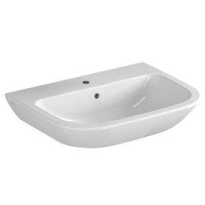 VitrA S20 washbasin 5504L003-0012 65 x 47 cm, white, with overflow/without tap hole