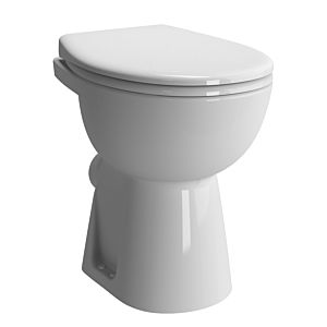 WC sur pied VitrA Conforma, à chasse d&#39;eau profonde 5814B003-0087 blanc, 35,5 x 48,5 x 46 cm, plus 6 cm, sortie horizontale