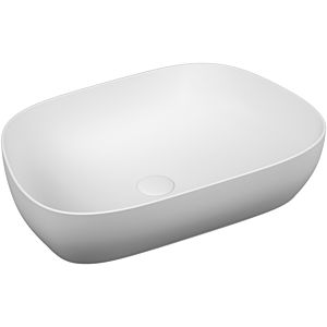 VitrA Options Aufsatzschale 5993B401-0016 62,5x42,5cm, TV, ohne Überlauf/Hahnloch, Edelweiß VC