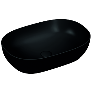 VitrA Options Aufsatzschale 5995B483-0016 59x40,5cm, oval, ohne Überlauf/Hahnloch, schwarz matt VC