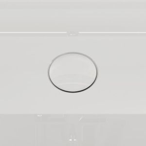 Vitra drain and overflow fitting 59970038000 with drain cover, white