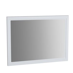 VitrA Valarte flat mirror 62219 945x30x700mm, wall-mounted, body white matt, decor