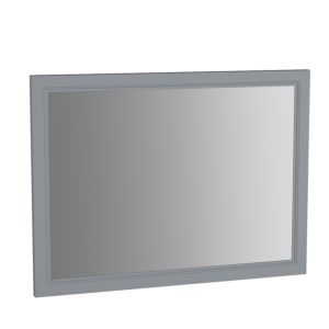 VitrA Valarte flat mirror 62220 945x30x700mm, wall-mounted, body in matte grey, decor