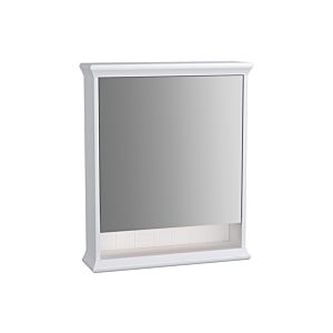 Vitra Valarte LED mirror cabinet 62225 63x17x76, left, illuminated open shelf, body white matt