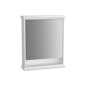 VitrA Valarte LED mirror cabinet 62228 63x17x76, right-hand opening, 1 mirrored door, body in matt white
