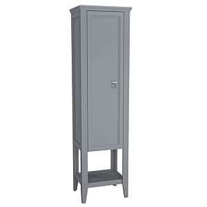 VitrA Valarte Hochschrank 62241 53,5 x 39,5 x 196,5 cm, links. bodenstehend, Korpus grau matt
