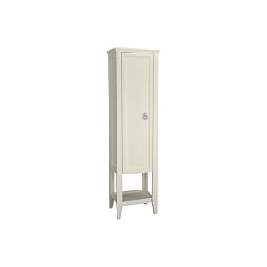 Vitra tall cabinet 62242 53.5 x 39.5 x 196.5 cm, left. floor-standing, body ivory matt