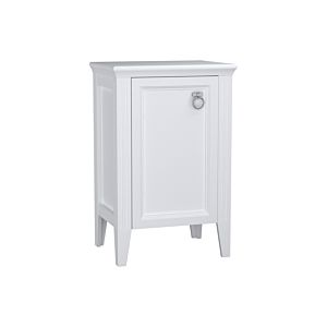 VitrA Valarte Halbhochschrank 62246 53,5 x 39,5 x 83 cm, links. bodenstehend, Korpus weiß matt