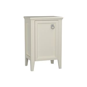 VitrA Valarte semi-tall cabinet 62248, 53.5 x 39.5 x 83 cm, left-hand opening, floor-standing, ivory matt body