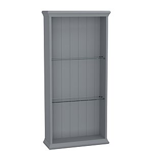 Étagère murale VitrA Valarte 62253 53,5 x 20 x 113,5 cm, fixation murale, corps gris mat
