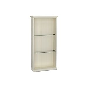 VitrA Valarte Wandregal 62254 53,5x20x113,5cm, wandhängend, Korpus elfenbein matt