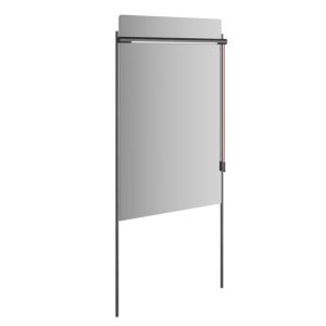 VitrA Equal LED-Leuchtspiegel 64104 60,3 x 94,5 cm, Beleuchtung oben