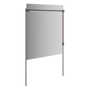 VitrA Equal LED-Leuchtspiegel 64105 80,3 x 94,5 cm, Beleuchtung oben