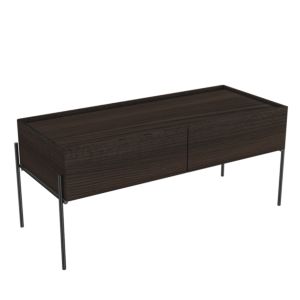 VitrA Equal Unterschrank 64112 102 x 42 cm, wandhängend, 2 Auszüge, mit Korpus ulme