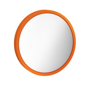 VitrA Sento Kids Mirror 65865 200 x 18 x 200 mm, round, wall-mounted, orange body