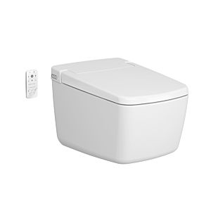VitrA V-care Prime Lite WC lavant 7231B403-6245 blanc,  avec fonction de bidet, abattant WC Duroplast
