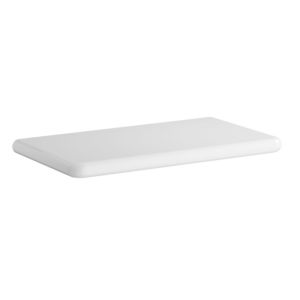VitrA Liquid washbasin console top 7310B403-1827 100x55x6cm, without basin cutout and tap hole, white VC