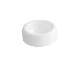Vitra Bol de fixation pour liquide 7312B403-0016 40x40x14cm, rond, sans trop-plein, blanc vitraclean
