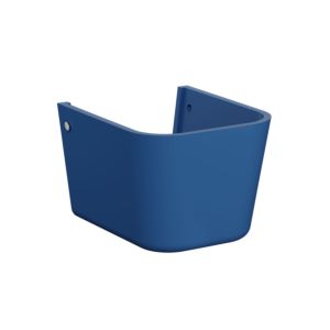 Lavabo semi-piédestal VitrA Sento Kids 7354B021-0156 bleu, avec fixation à ressort