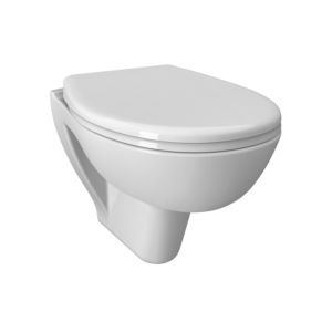 WC suspendu VitrA S20 à chasse d&#39;eau profonde 7649L003-0075 35 x 48,5 cm, volume de chasse de 3/6 litre, blanc, sans fonction bidet