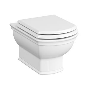 VitrA Valarte Wand-Tiefspül-WC 7805B003-0075 35,5x54x34cm, ohne Spülrand, weiß hochglanz