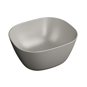 Vitra Plural top bowl 7811B420-0016 45 x 38 x 13.5 cm, matt taupe, high, rectangular, without overflow / tap hole