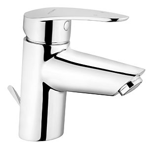 Vitra Dynamik S Waschtischarmatur A40962EKM mit Ablaufgarnitur, Ausladung 105mm, Einlochmontage, chrom
