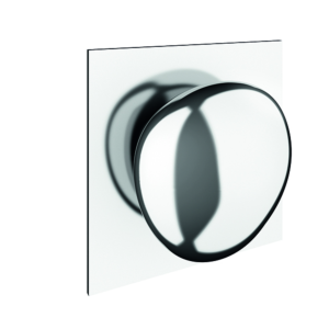 Robinet d&#39;arrêt encastré VitrA Istanbul A41450, R 1/2, rosace 100x100mm, chromé